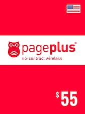 PagePlus 55 USD - PagePlus Key - UNITED STATES PagePlus Kulcs EGYESÜLT ÁLLAMOK