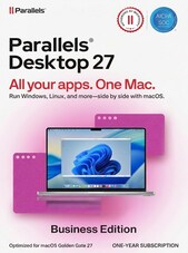 Parallels Desktop 27 - Business Edition MAC 1 Dispositivo 1 año Parallels Clave GLOBAL