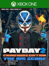 PAYDAY 2 CRIMEWAVE EDITION - THE BIG SCORE GAME BUNDLE Xbox One Xbox Live Clave ARGENTINA