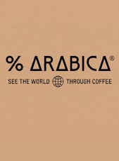 % Arabica Gift Card 10 SGD % Arabica Sleutel SINGAPORE