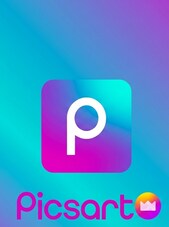 Picsart Pro 12 hónap Picsart Kulcs GLOBÁLIS