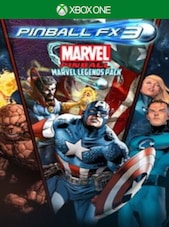 Pinball FX3 - Marvel Pinball: Marvel Legends Pack Xbox One Xbox Live Key UNITED STATES
