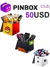 Pinbox Club Gift Card 50 USD PinBoxClub Schlüssel GLOBAL