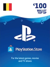 PlayStation Network Gift Card 100 EUR PSN Key BELGIUM
