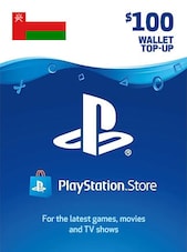 PlayStation Network Gift Card 100 USD PSN Clave OMÁN