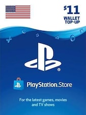 PlayStation Network Gift Card 11 USD PSN Clave ESTADOS UNIDOS
