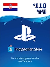 PlayStation Network Gift Card 110 EUR PSN Schlüssel KROATIEN