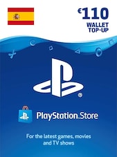 PlayStation Network Gift Card 110 EUR PSN Schlüssel SPANIEN