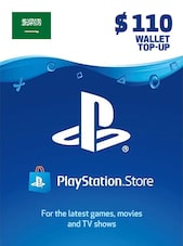 PlayStation Network Gift Card 110 USD PSN Key SAUDI ARABIA