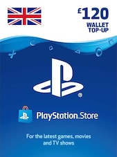PlayStation Network Gift Card 120 GBP PSN Key UNITED KINGDOM