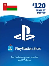 PlayStation Network Gift Card 120 USD PSN Chiave OMAN