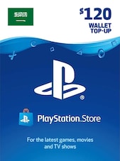 PlayStation Network Gift Card 120 USD PSN Clave ARABIA SAUDÍ