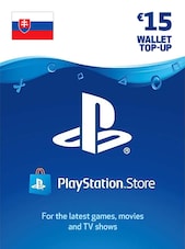PlayStation Network Gift Card 15 EUR PSN Key SLOVAKIA