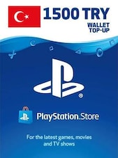 PlayStation Network Gift Card 1500 TRY PSN Key TURKEY