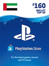 PlayStation Network Gift Card 160 USD PSN Chiave EMIRATI ARABI UNITI