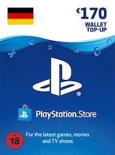 PlayStation Network Gift Card 170 EUR PSN Schlüssel DEUTSCHLAND