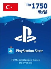 PlayStation Network Gift Card 1750 TRY PSN Clé TURQUIE
