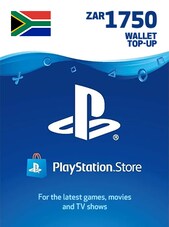 PlayStation Network Gift Card 1750 ZAR PSN Clé AFRIQUE DU SUD