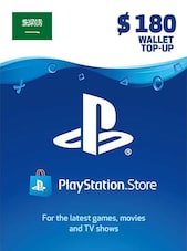 PlayStation Network Gift Card 180 USD PSN Key SAUDI ARABIA