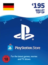 PlayStation Network Gift Card 195 EUR PSN Schlüssel DEUTSCHLAND