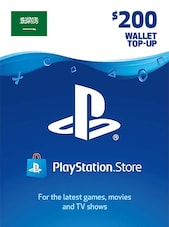 PlayStation Network Gift Card 200 USD PSN Key SAUDI ARABIA