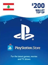 PlayStation Network Gift Card 200 USD PSN Key LEBANON