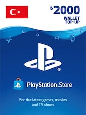 PlayStation Network Gift Card 2000 TRY PSN Key TURKEY