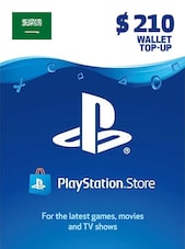 PlayStation Network Gift Card 210 USD PSN Key SAUDI ARABIA