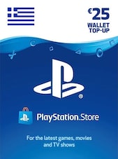 PlayStation Network Gift Card 25 EUR PSN Key GREECE