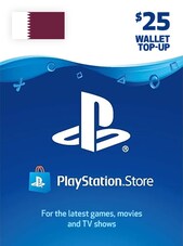 PlayStation Network Gift Card 25 USD PSN Clé QATAR