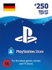 PlayStation Network Gift Card 250 EUR PSN Clave ALEMANIA