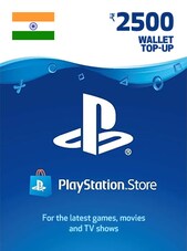 PlayStation Network Gift Card 2500 INR PSN Key INDIA