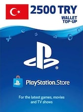 PlayStation Network Gift Card 2500 TRY PSN Key TURKEY
