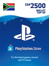 PlayStation Network Gift Card 2500 ZAR PSN Key SOUTH AFRICA