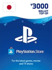 PlayStation Network Gift Card 3 000 JPY PSN Clave JAPÓN