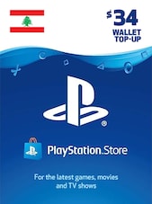 PlayStation Network Gift Card 34 USD PSN Chiave LIBANO
