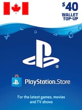 PlayStation Network Gift Card 40 CAD PSN Key CANADA