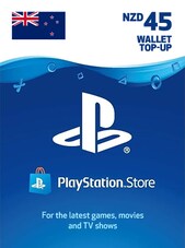 PlayStation Network Gift Card 45 NZD PSN Clé NOUVELLE-ZÉLANDE
