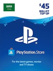 PlayStation Network Gift Card 45 USD PSN Key SAUDI ARABIA