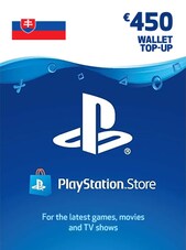 PlayStation Network Gift Card 450 EUR PSN Clé SLOVAQUIE