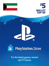 PlayStation Network Gift Card 5 USD PSN Key KUWAIT