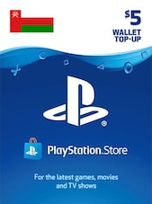 PlayStation Network Gift Card 5 USD PSN Key OMAN