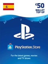 PlayStation Network Gift Card 50 EUR PSN Key SPAIN