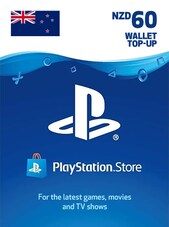 PlayStation Network Gift Card 60 NZD PSN Clé NOUVELLE-ZÉLANDE