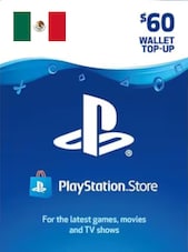 PlayStation Network Gift Card 60 USD PSN Clave MÉXICO