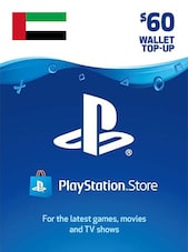 PlayStation Network Gift Card 60 USD PSN Key UNITED ARAB EMIRATES