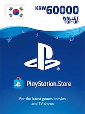 PlayStation Network Gift Card 60000 KRW Steam Key SOUTH KOREA