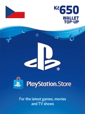 PlayStation Network Gift Card 650 CZK PSN Key CZECH REPUBLIC
