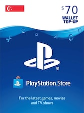PlayStation Network Gift Card 70 SGD PSN Schlüssel SINGAPUR