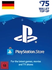 PlayStation Network Gift Card 75 EUR PSN Chiave GERMANIA